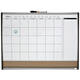 Whiteboard Nobo magnetische planner met prikbord van kurk 58,5x43cm