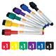 Whiteboardmarker Nobo mini assorti 6 stuks