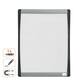 Whiteboard Nobo 28x21.5cm gewelfd