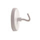 Magneet met haak MAUL 47mm trekkracht 12kg wit 5 stuks