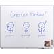 Whiteboard Legamaster Premium+ 120x150cm magnetisch emaille