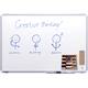 Whiteboard Legamaster Premium+ 60x90cm magnetisch emaille
