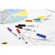 Whiteboardmarker Bic Velleda 1748 rond medium assorti blister à 8st