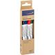 Whiteboardmarker Legamaster TZ 140 rond 1mm assorti blister à 4 stuks
