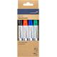 Whiteboardmarker Legamaster TZ 100 rond 1.5-3mm assorti blister à 4st