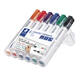 Whiteboardmarker Staedtler Lumocolor 351 standaard assorti 6 stuks
