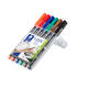 Viltstift Staedtler Lumocolor 313 permanent S set à 6 stuks assorti