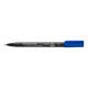 Viltstift Staedtler Lumocolor 318 permanent F blauw
