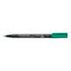 Viltstift Staedtler Lumocolor 318 permanent F groen