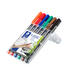 Viltstift Staedtler Lumocolor 317 permanent M set à 6 stuks