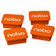 Magneet Nobo 22mm oranje 4 stuks
