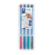 Viltstift Staedtler Lumocolor 305 non permanent correctable F ass 4st