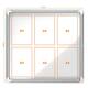 Binnenvitrine Nobo Premium Plus 6xA4 draaideur magnetisch