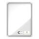 Binnenvitrine Nobo Premium Plus 9xA4 draaideur magnetisch