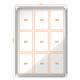 Binnenvitrine Nobo Premium Plus 9xA4 draaideur magnetisch