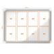 Buitenvitrine Nobo Premium Plus 8xA4 draaideur magnetisch