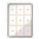 Buitenvitrine Nobo Premium Plus 9xA4 draaideur magnetisch