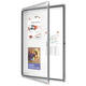 Buitenvitrine Nobo Premium Plus 9xA4 draaideur magnetisch