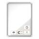Buitenvitrine Nobo Premium Plus 9xA4 draaideur magnetisch