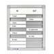 Aan-afwezigheidsbord Legamaster 310x260mm 10 namen