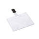 Badge Europel met strip en clip 90x60mm