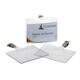 Badge Europel met strip en clip 90x60mm