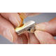 Clip met speld Europel zelfklevend voor badges
