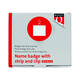 Badge Quantore met clip 60x90mm
