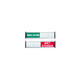 Infobord welkom/niet storen 125x30mm