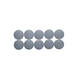 Magneet MAUL Solid 38mm 2500gr grijs 10 stuks