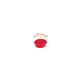 Magneet Nobo 38mm rood 4 stuks