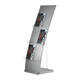 Folderstandaard OPUS 2 6x A4 gebogen wand