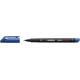 Viltstift STABILO OHpen 842/41 permanent rond fijn blauw
