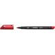 Viltstift STABILO OHpen 843/40 permanent rond medium rood