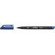 Viltstift STABILO OHpen 843/41 permanent rond medium blauw
