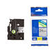Labeltape Brother P-touch TZe-M951 metallic 24mm zwart op zilver