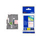 Labeltape Brother P-touch TZe-222 standaard 9mm rood op wit