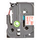 Labeltape Brother P-touch TZe-242 standaard 18mm rood op wit