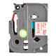 Labeltape Brother P-touch TZe-252 standaard 24mm rood op wit