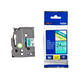 Labeltape Brother P-touch TZe-751 standaard 24mm zwart op groen
