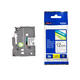 Labeltape Brother P-touch TZe-M31 mat 12mm zwart op transparant