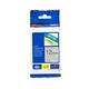Labeltape Brother P-touch TZe-M931 metallic 12mm zwart op zilver