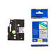 Labeltape Brother P-touch TZe-M931 metallic 12mm zwart op zilver