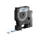 Labeltape Dymo LabelManager D1 polyester 12mm zwart op transparant