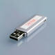 Labeltape Dymo LabelManager D1 polyester 12mm rood op wit
