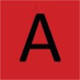 Labeltape Dymo LabelManager D1 polyester 12mm zwart op rood