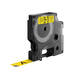 Labeltape Dymo LabelManager D1 polyester 12mm zwart op geel
