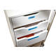 Labeltape Dymo LabelManager D1 polyester 19mm zwart op blauw