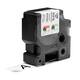 Labeltape Dymo Rhino industrieel vinyl 24mm zwart op wit