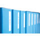 Labeltape Dymo LabelManager D1 polyester 9mm blauw op wit